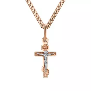 Золотой крест-подвеска