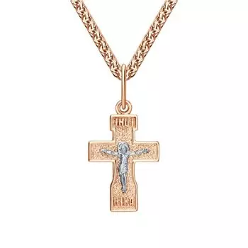 Золотой крест-подвеска