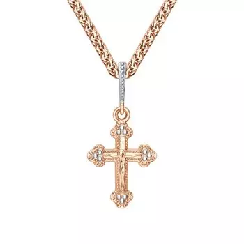 Золотой крест-подвеска