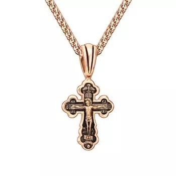 Золотой крест-подвеска