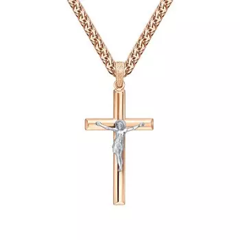 Золотой крест-подвеска