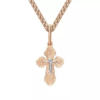 Золотой крест-подвеска