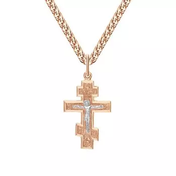 Золотой крест-подвеска