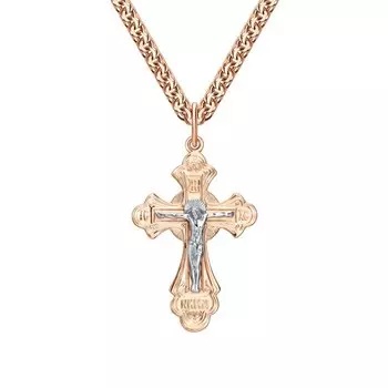 Золотой крест-подвеска