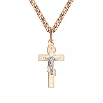 Золотой крест-подвеска