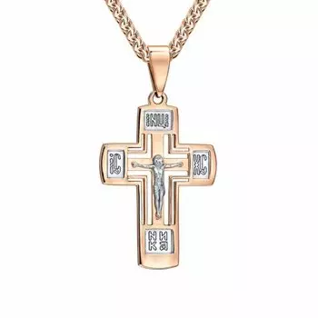 Золотой крест-подвеска