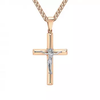 Золотой крест-подвеска