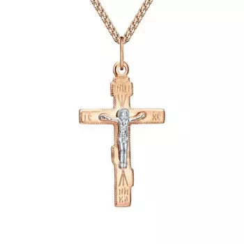 Золотой крест-подвеска