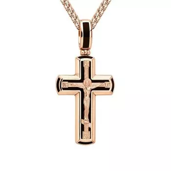 Золотой крест-подвеска