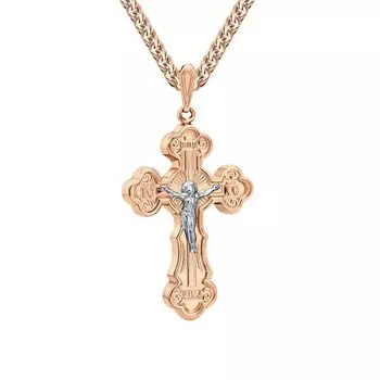 Золотой крест-подвеска