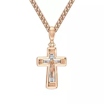 Золотой крест-подвеска