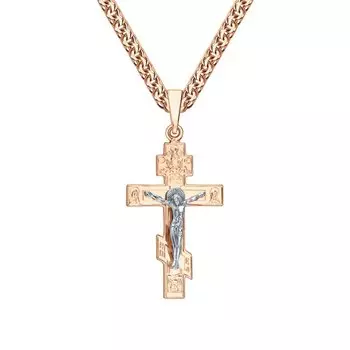 Золотой крест-подвеска