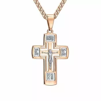 Золотой крест-подвеска