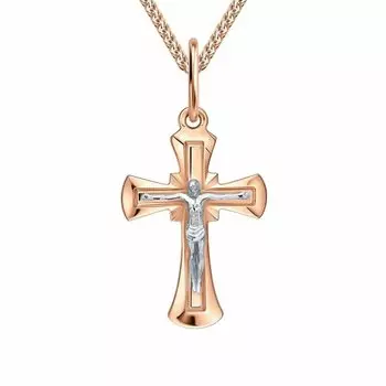 Золотой крест-подвеска