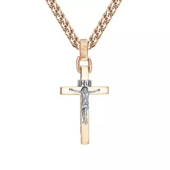 Золотой крест-подвеска