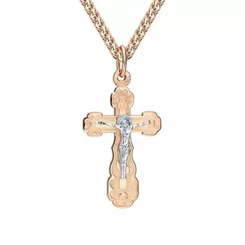 Золотой крест-подвеска