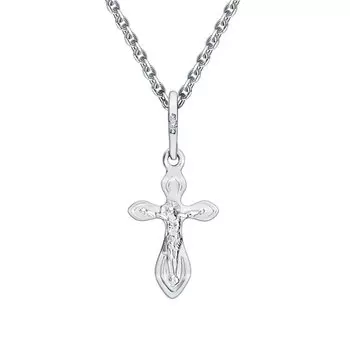 Золотой крест-подвеска с бриллиантами природными