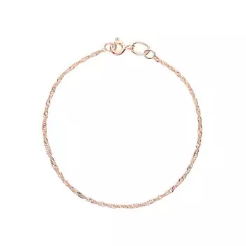 Золотой ножной браслет