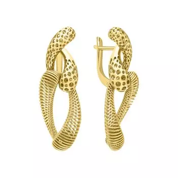 Золотые серьги