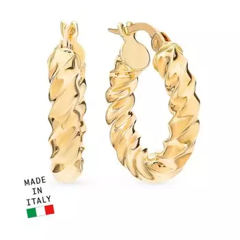 Золотые серьги