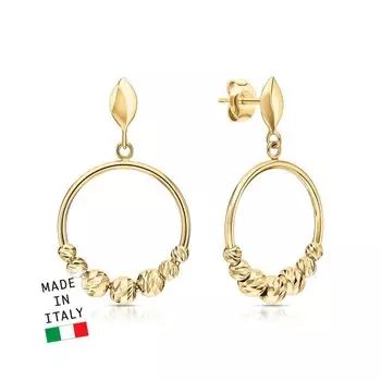 Золотые серьги