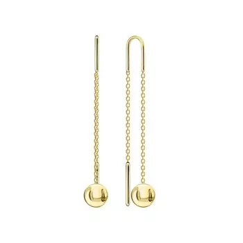 Золотые серьги