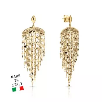 Золотые серьги