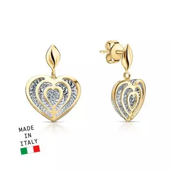 Золотые серьги