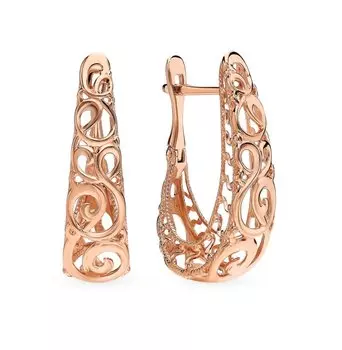 Золотые серьги