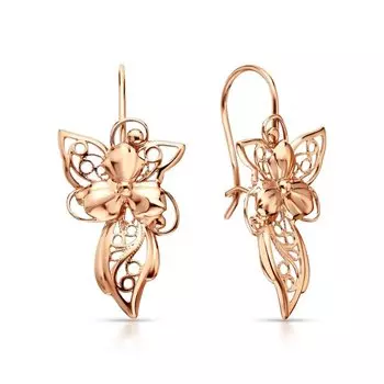 Золотые серьги