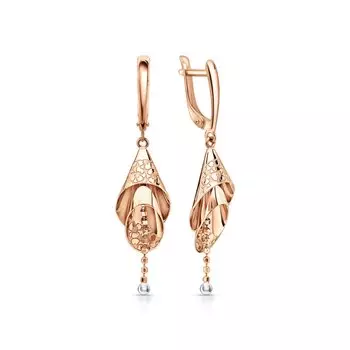 Золотые серьги