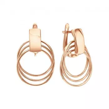 Золотые серьги