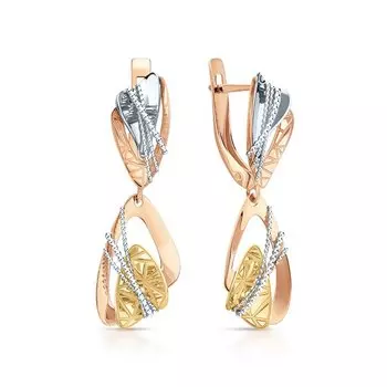 Золотые серьги