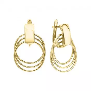 Золотые серьги