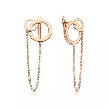 Золотые серьги