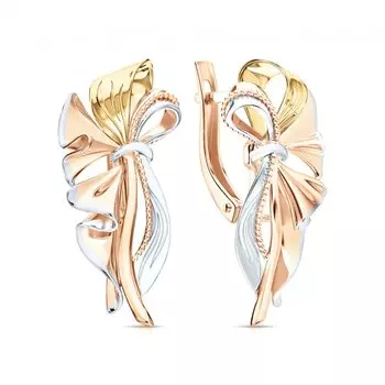 Золотые серьги