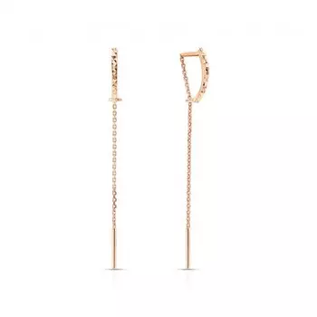 Золотые серьги