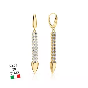 Золотые серьги