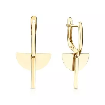 Золотые серьги