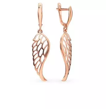 Золотые серьги