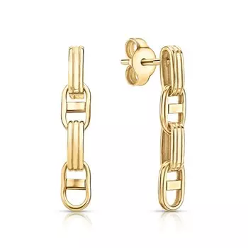 Золотые серьги