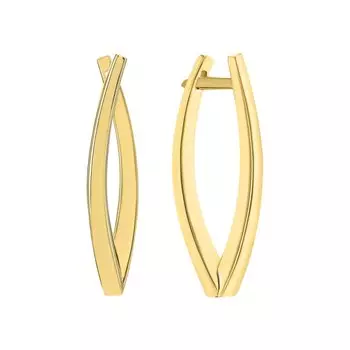 Золотые серьги