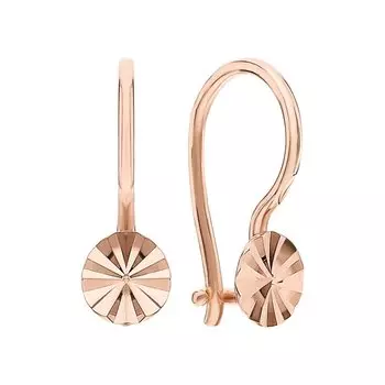 Золотые серьги