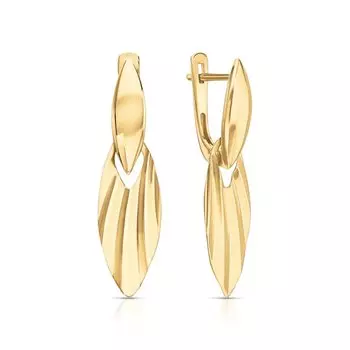 Золотые серьги