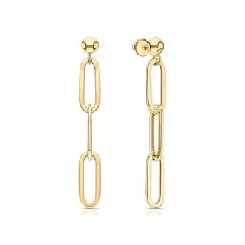 Золотые серьги