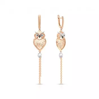 Золотые серьги