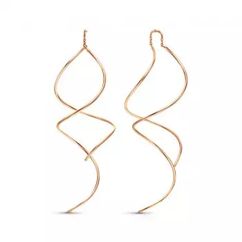 Золотые серьги