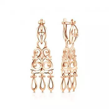 Золотые серьги