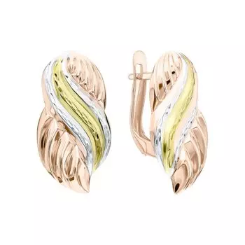 Золотые серьги