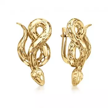 Золотые серьги